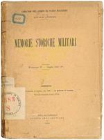 Memorie storiche militari. Fascicolo II - Luglio 1911 (9°)