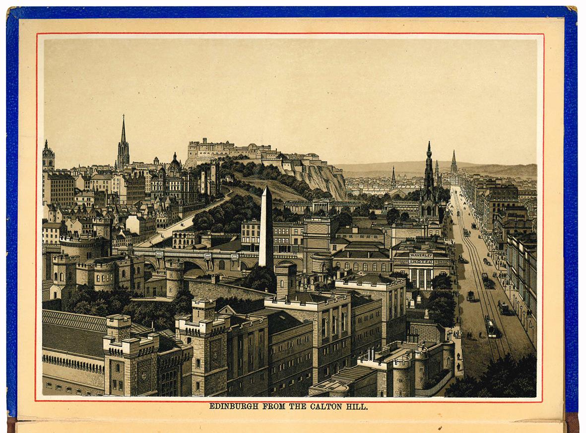 The cabinet album views of Edinburgh