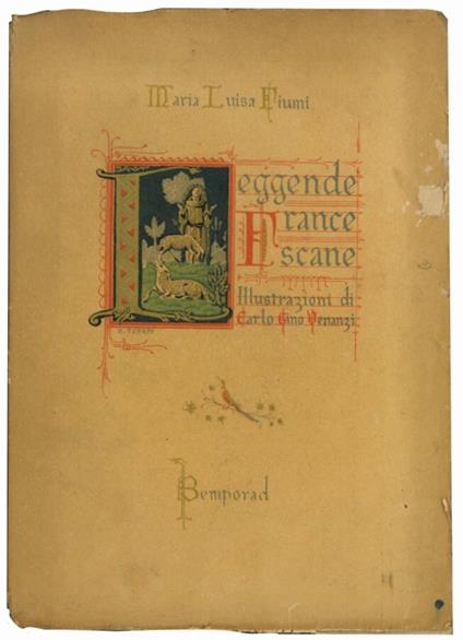 Leggende Francescane. Illustrazioni di Carlo Gino Venanzi - Maria Luisa Fiumi - copertina