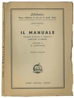 Il manuale. Esposizione dichiarativa e commento di Gaetano d'Amore. Traduzione di G. Leopardi