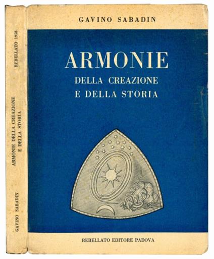 Armonie della creazione e della storia - Gavino Sabadin - copertina