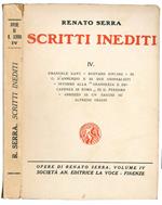Scritti inediti. Emanuele Kant. Rudyard Kipling. Di G. D'Annunzio e di due giornalisti. Intorno alla 