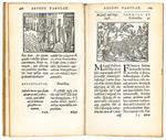 Aesopi Phrygis Fabulae elegantissimis eiconibus veras animalium species ad vivum adumbrantes. Gabriae Graeci fabellae XXXXIIII. Batrachomyomachia Homeri, hoc est ranarum et murium pugna. Galeomyomachia, hoc est, felium et murium pugna, tragoedia Grae