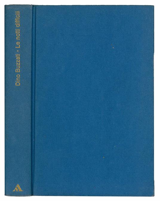 Le notti difficili - Dino Buzzati - copertina