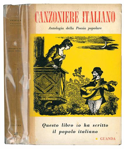 Canzoniere italiano. Antologia della poesia popolare. A cura di Pier Paolo Pasolini - Poesia Popolare Italiana - copertina