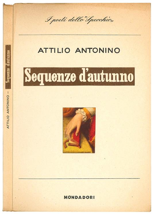 Sequenze d'autunno - Attilio Antonino - copertina