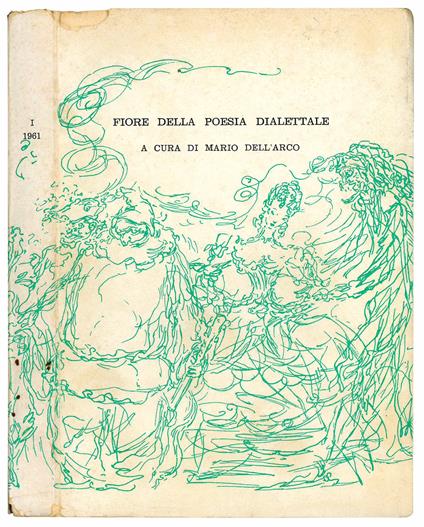 Fiore della poesia dialettale - Mario Dell'Arco - copertina