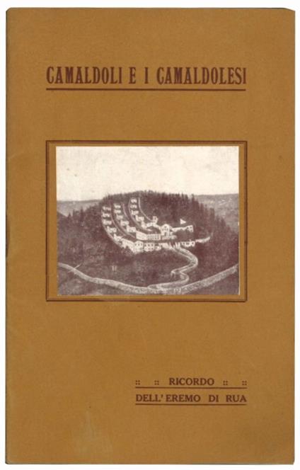 Camaldoli e i camaldolesi - S. A. - copertina