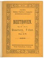 Beethoven op. 18 no. 1-6. Quartett