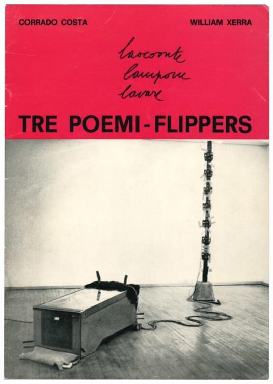 Tre poemi-Flippers - Corrado Costa - copertina