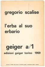 L' erba al suo erbario. Geiger a/1