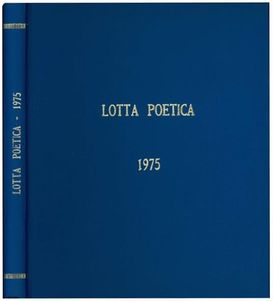 Lotta poetica 44-50 / gennaio-luglio 1975 - Sarenco & De Vree Paul - copertina