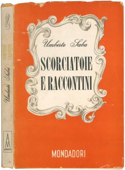 Scorciatoie e raccontini - Umberto Saba - copertina
