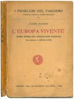 L' Europa vivente. Teoria storica del sindacalismo nazionale