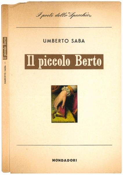 Il piccolo Berto - Umberto Saba - copertina