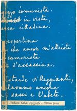 Epigrafe - Ultime prose