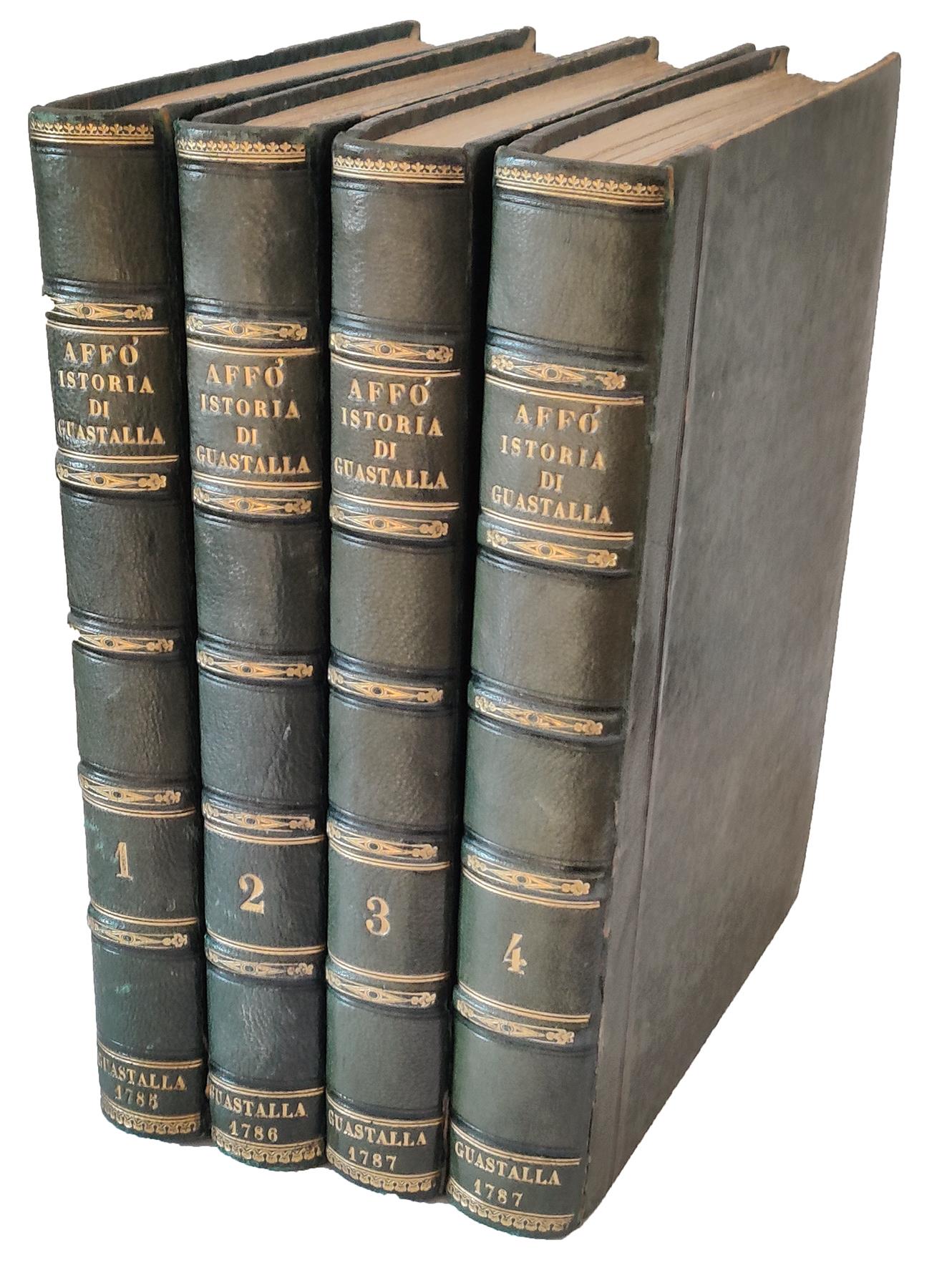 Istoria della Città e Ducato di Guastalla scritta dal Padre Ireneo Affò Minor Osservante prefetto della R. Biblioteca di Parma. Tomo primo [-quarto]
