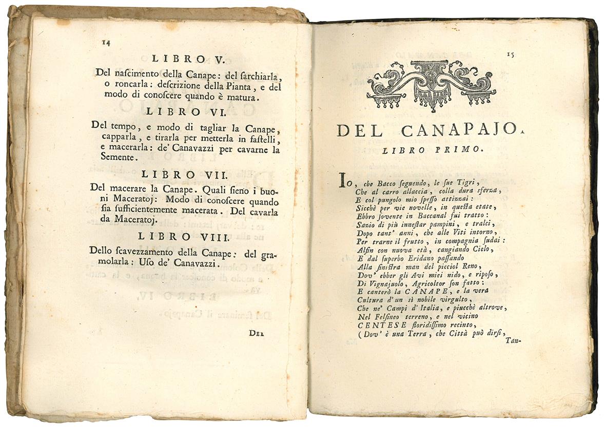 Il canapajo di Girolamo Baruffaldi libri 8. Con le annotazioni