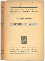 Discorsi ai sordi