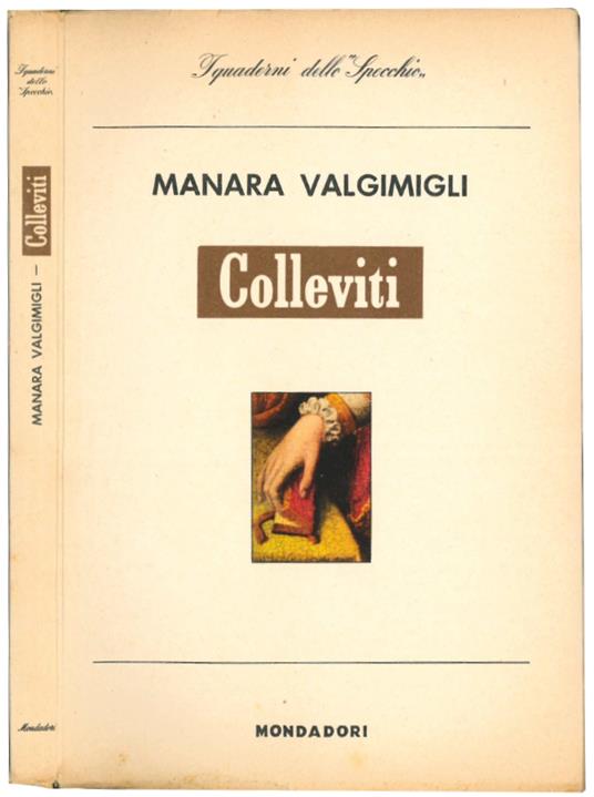 Colleviti - Manara Valgimigli - copertina