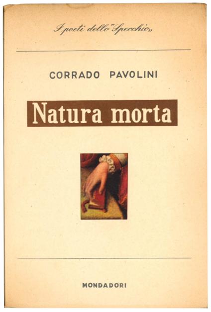 Natura morta - Corrado Pavolini - copertina