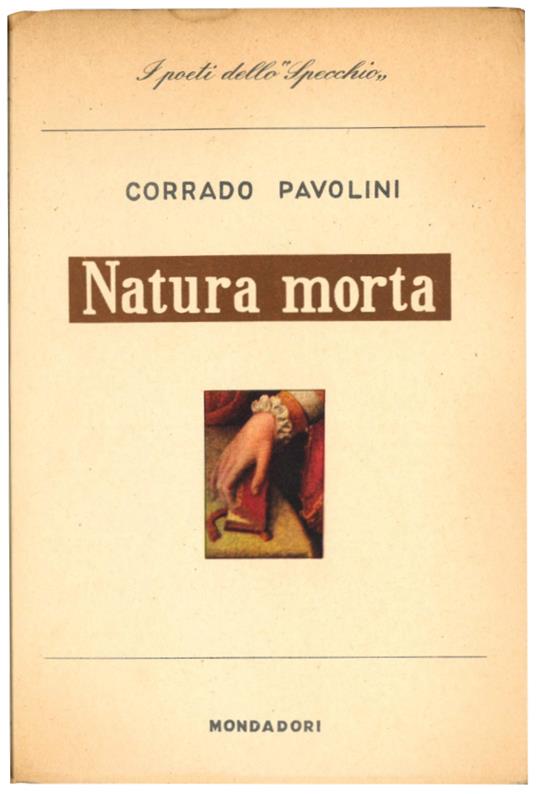 Natura morta - Corrado Pavolini - copertina
