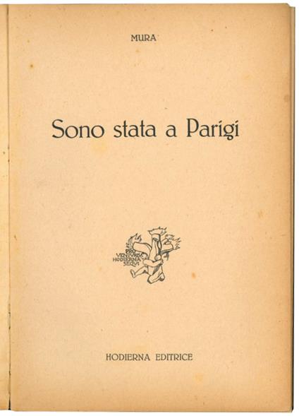 Sono stata a Parigi - Mura - copertina