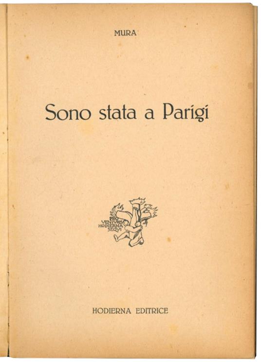 Sono stata a Parigi - Mura - copertina