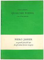 Qualche poesia. A cura di Vanni Scheiwiller