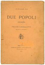 18 Ottobre 1875: Due popoli. Leggenda