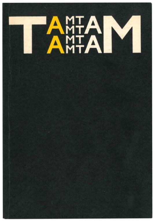 Rivista trimestrale di poesia. N. 2 - Tam Tam - copertina