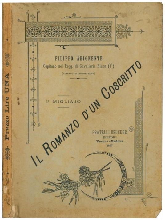 Il romanzo d'un Coscritto - Filippo Abignente - copertina