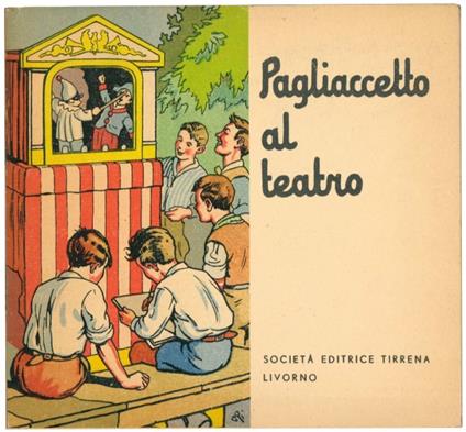 Pagliaccetto al teatro - Carlo Romanelli - copertina