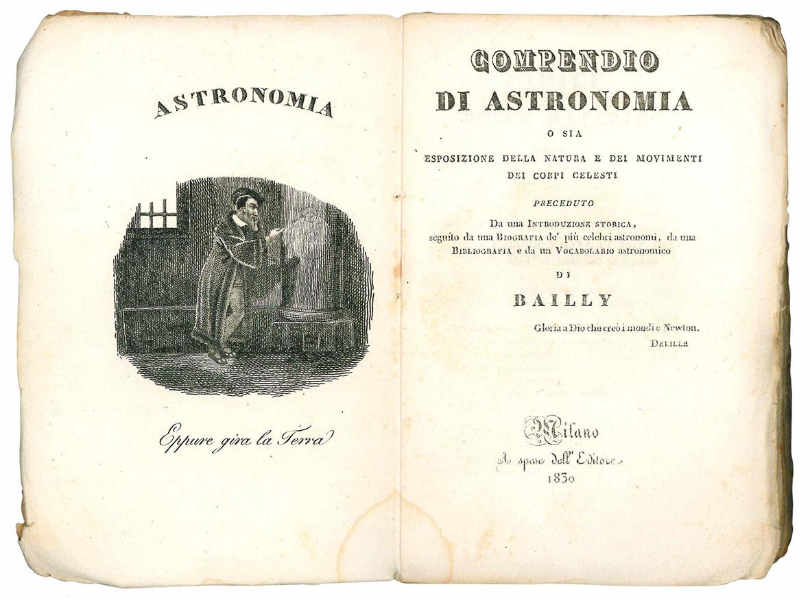 Compendio di astronomia o sia esposizione della natura e dei movimenti dei corpi celesti. Preceduto da una introduzione storica, seguito da una biografia de' più celebri astronomi, da una bibliografia e da un vocabolario astronomico