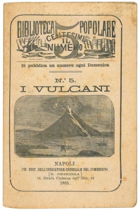 I vulcani - Carlo Meschina - copertina