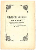 Sulla malattia delle bufale chiamata comunemente barbone: memoria del medico-chirurgo veterinario Telesforo Tombari [...]