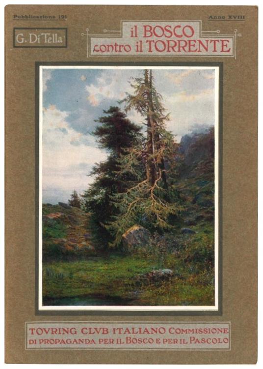 Il bosco contro il torrente: la redenzione delle terre povere - Giuseppe Di Tella - copertina