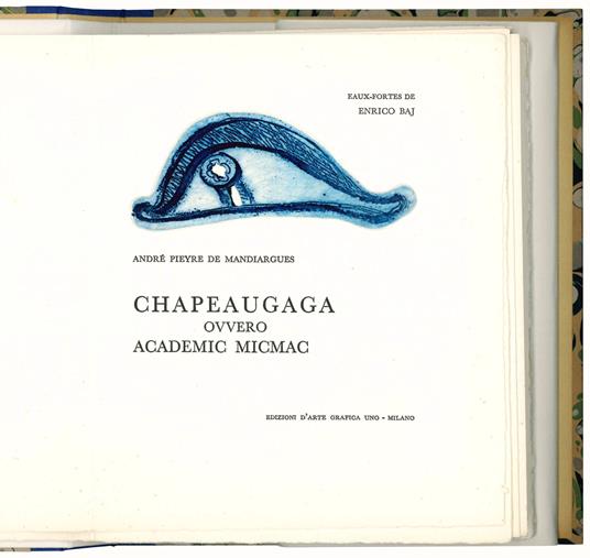 Chapeaugaga, ovvero Academic Micmac - André Pieyre de Mandiargues - copertina