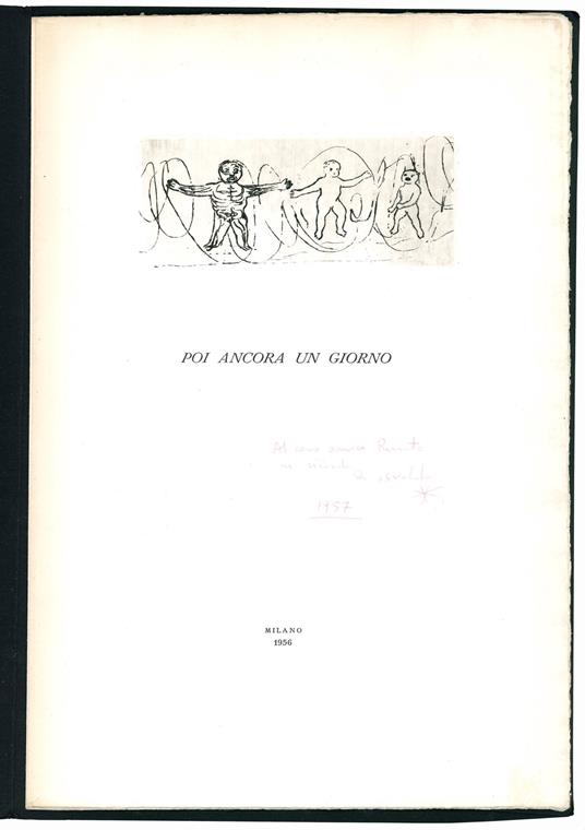 Poi ancora un giorno. Con tre acqueforti originali di Enrico Baj - Osvaldo Patani - copertina