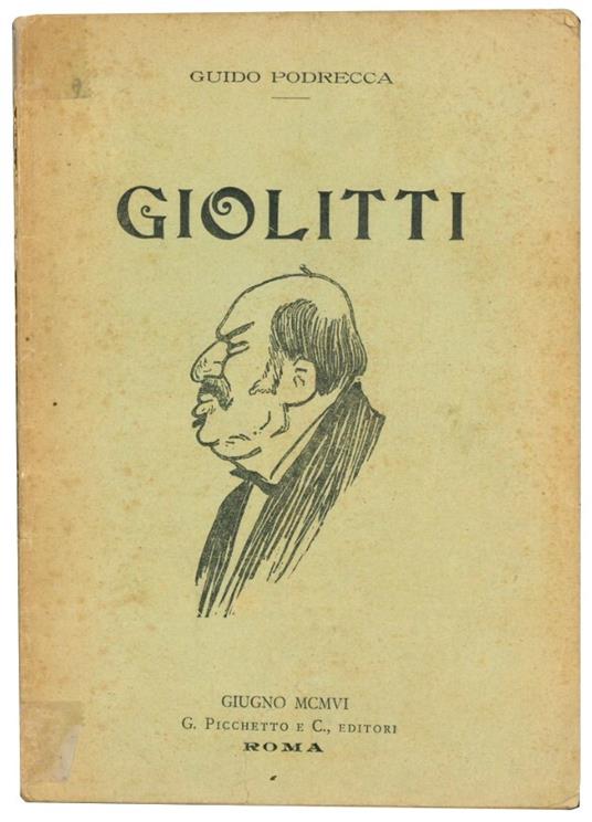 Giolitti - Guido Podrecca - copertina