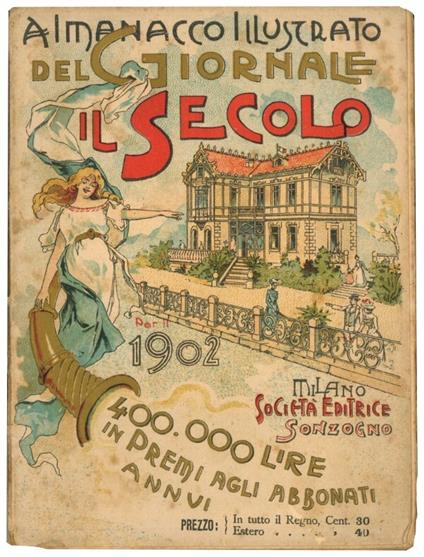 Almanacco illustrato del giornale Il secolo - Almanacco Illustrato Del Giornale Il Secolo - copertina