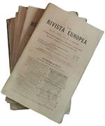 La rivista europea. Lotto di 33 pubblicazioni mensili