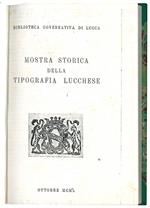 Mostra storica della tipografia lucchese