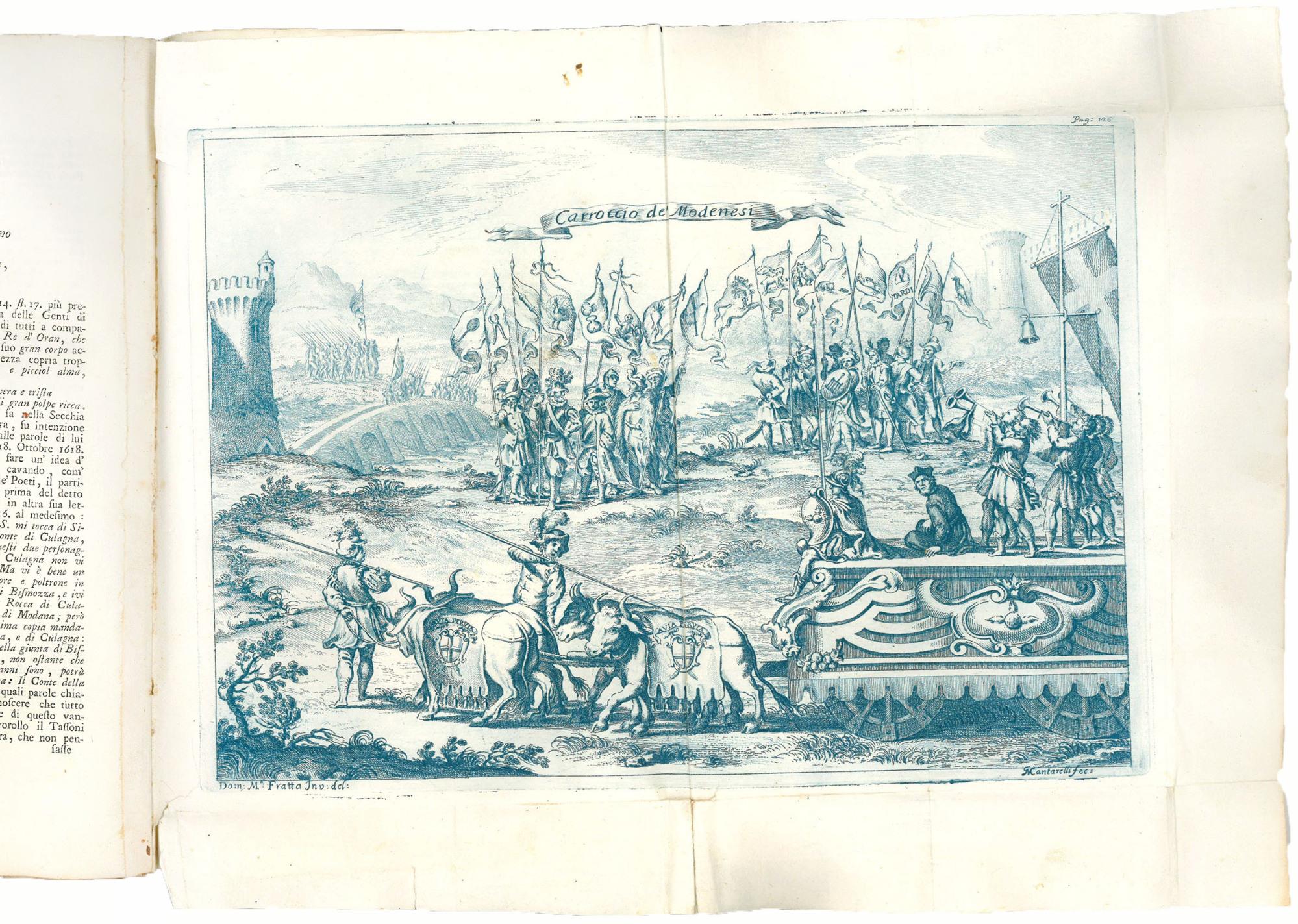 La secchia rapita poema eroicomico di Alessandro Tassoni patrizio modenese, colle dichiarazioni di Gaspare Salviani romano, s'aggiungono la prefazione, e le annotazioni di Giannandrea Barotti ferrarese le varie lezioni de' testi a penna, e di molte