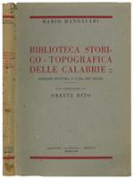 Biblioteca storico-topografica delle calabrie: edizione postuma a cura del figlio