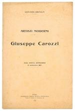 Artisti moderni. Giuseppe Carozzi