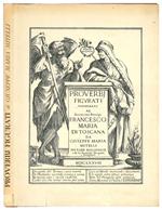 Proverbj figurati. Testo di Lorenzo Marinese e Nota di Alberto Manfredi sull'arte di incidere