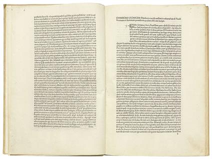 [Contra haereticos et gentiles]. Translated by Omnibonus Leonicenus. With additions by Petrus Brutus and Barnabas Celsanus - ATHANASIUS OF ALEXANDRIA - copertina