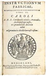 Instructionum fabricae, et supellectilis ecclesiasticae libri II