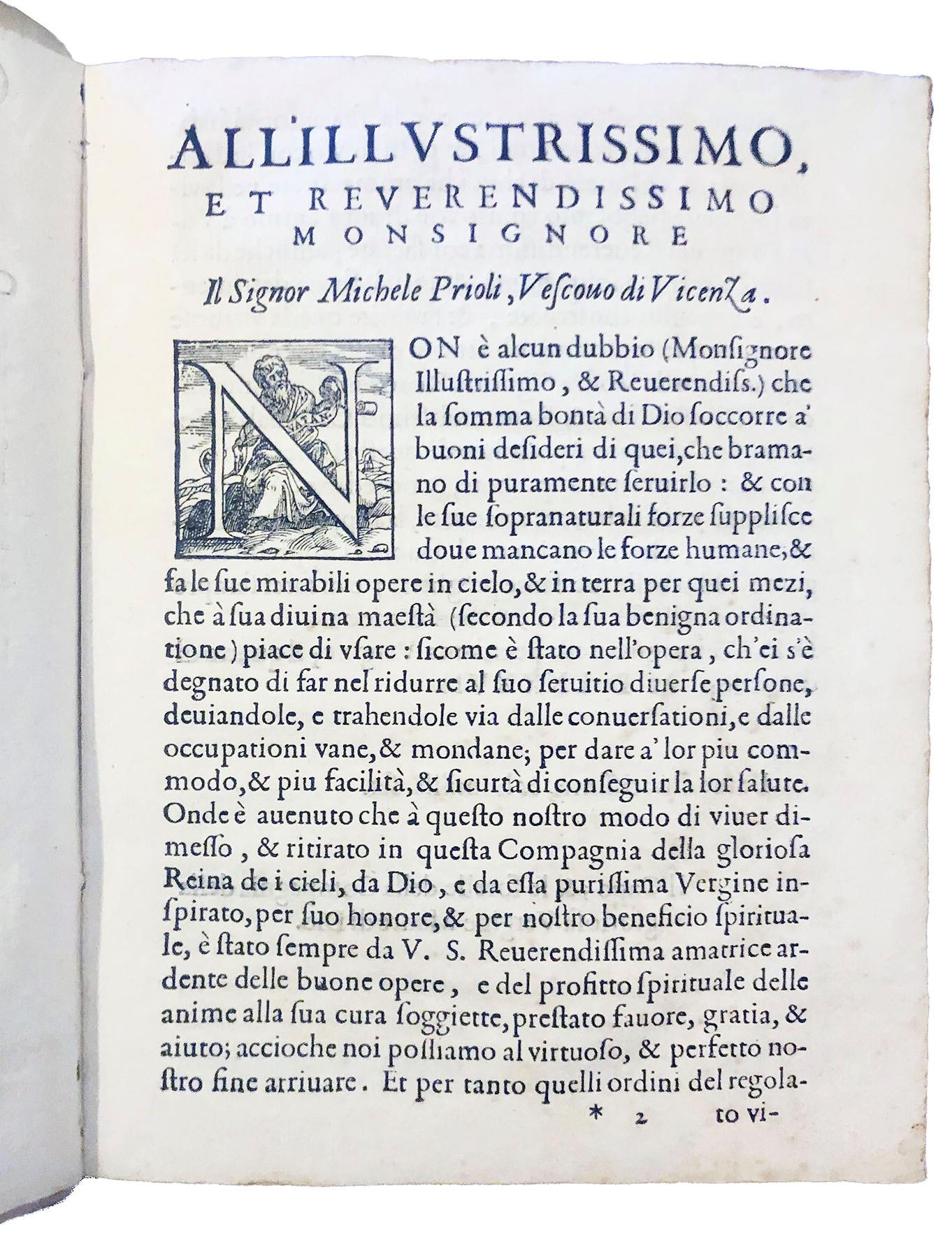 Gli Ordini della divota Compagnia delle dimesse che vivono sotto il nome, et la protettione della purissima Madre di Dio Maria Vergine